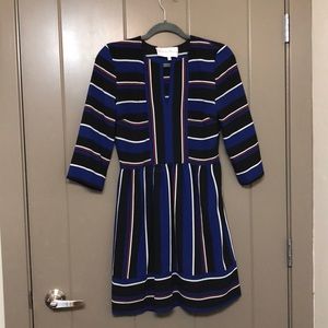 Blue stripped  dress